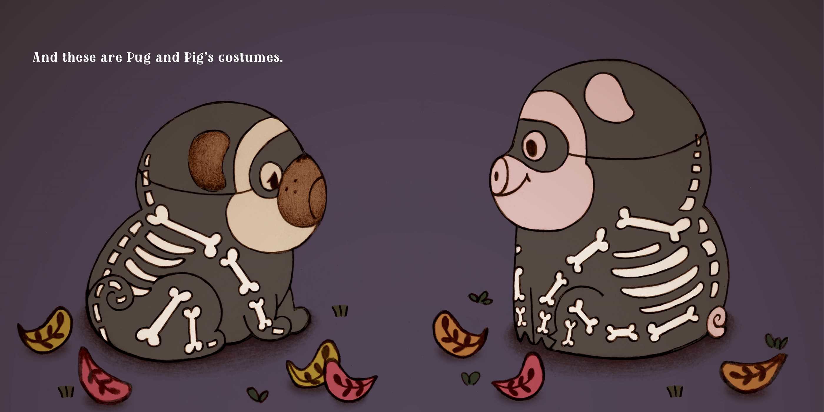 Pug and Pig Trick or Treat