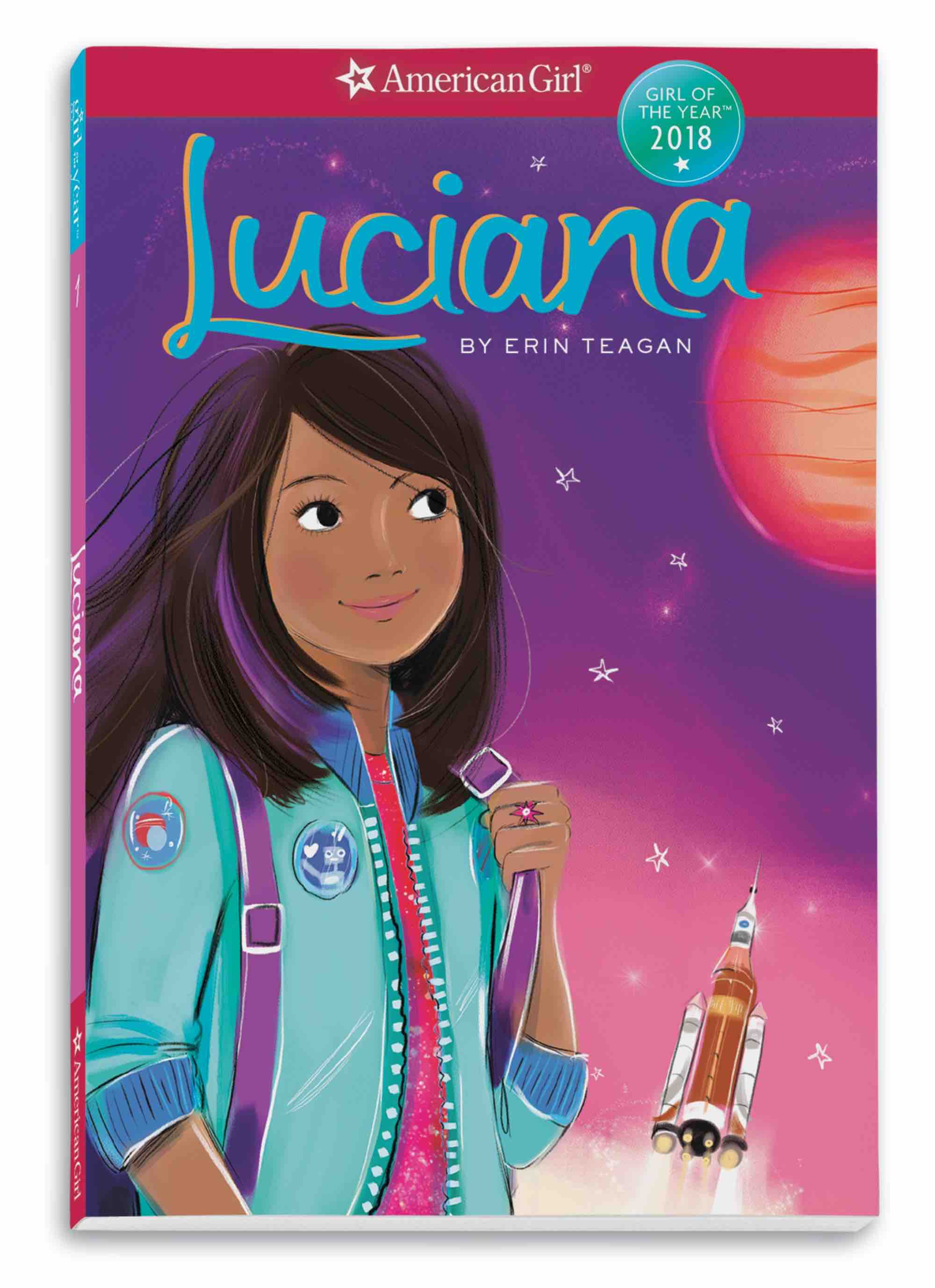 American Girl Luciana Vega Doll and Book NEW 18/" GOTY 2018 Girl of the Year